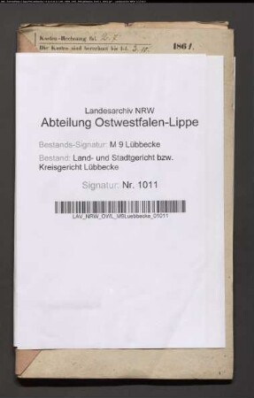 Erblasser: Plate, Franz Heinrich; Erblasser: Plate, Anne Marie Engel, geb. Tirre:
