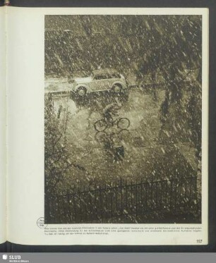 Schneefall in der Stadt