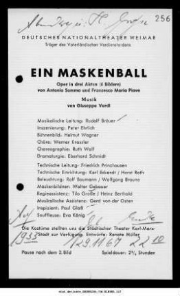 Ein Maskenball