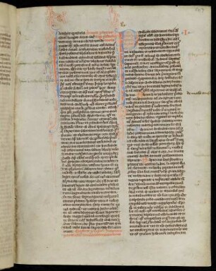 Fleuronnée-Initialen I und P, gespalten