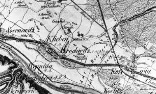 Coswig-Brockwitz. Oberreit, Sect. Dresden, 1821/22