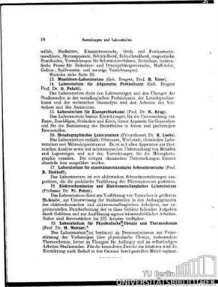 13. Maschinen-Laboratorium