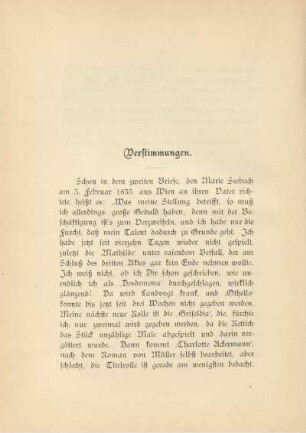 Verstimmungen