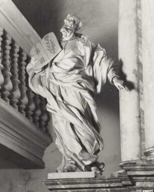 Moses mit den Gesetztestafeln