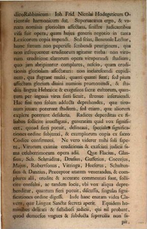 Clavis linguae sanctae Veteris Testamenti : vocabulorum significationes exhibens ... una cum dictionario Chaldaeo-talmudico-rabbinico