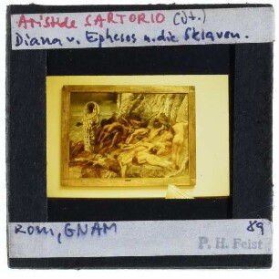 Sartorio, Diana von Ephesos und die Sklaven