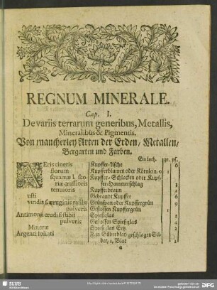 Regnum Minerale
