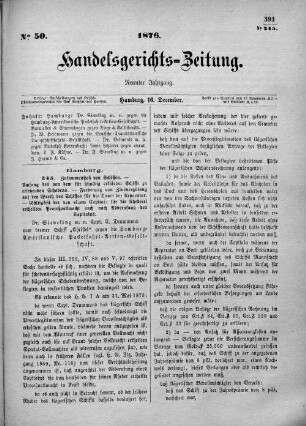 No. 50. 16. Dezember 1876