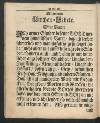 Offene Beichte