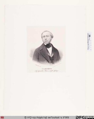 Bildnis Wilhelm (Georg Friedrich) Roscher