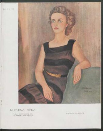 Nuestras niñas : Matilde Lamarca
