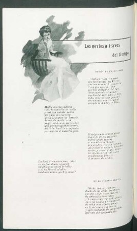 Los novios a través del tiempo : Tiempo de la colonia