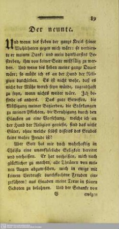 Der neunte