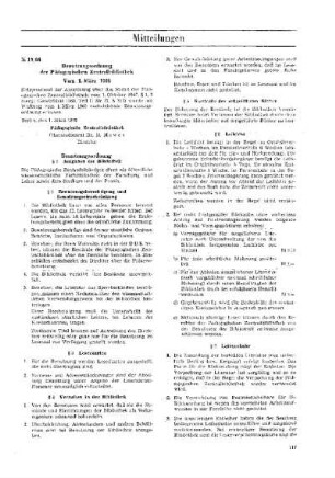 Benutzungsordnung der Pädagogischen Zentralbibliothek : 19/68 vom 1. März1968 ; [Mitteilungen]
