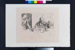La coupe et le compotier