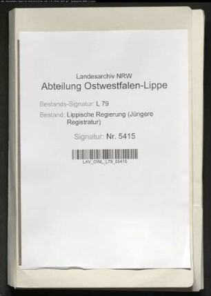 Viehzählung 1920-1925, Band 21, Teil 1
