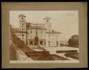 Villa Medici, Rom: Gartenfassade
