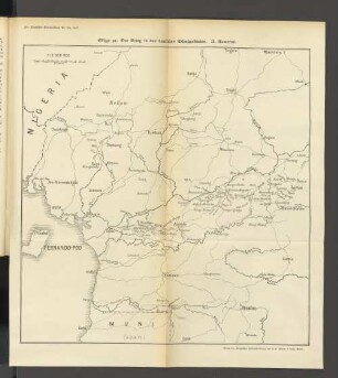 Skizze zu: Der Krieg in den deutschen Schutzgebieten. II. Kamerun