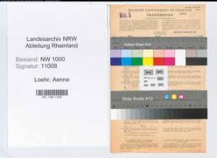 Entnazifizierung Aenne Loehr, geb. 19.04.1903 (Sekretaerin)