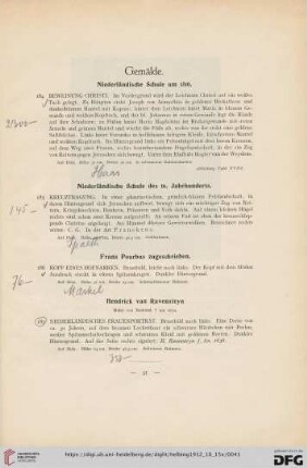 Gemälde (Nr. 184-189)