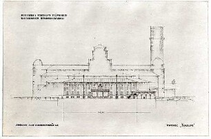 Gsaenger, Gustav; München; "FORUM", Deutsches Museum, Bibliothek - Ludwigsbrücke (Ansicht)