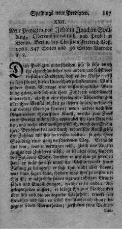 Neue Predigten.