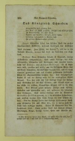 Das Koenigreich Schweden