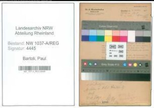 Entnazifizierung Paul Bartoli , geb. 00.00.0000 (Kaufmann)