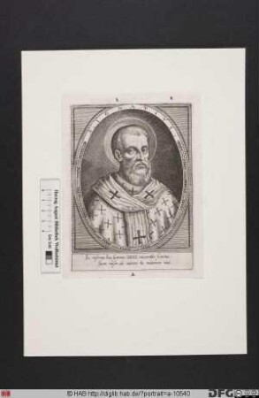 Bildnis hl. Ignatius von Antiochia