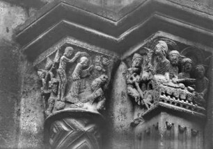 Gastmahl des reichen Mannes, Auferweckung des Lazarus