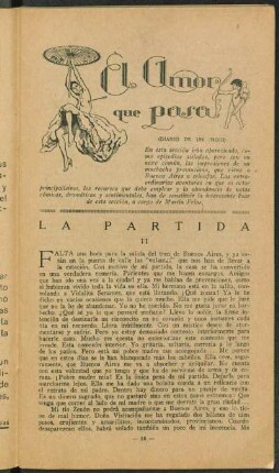 El amor que pasa