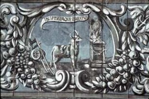Embleme und Devisen in reicher Ornamentik