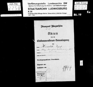 Herold, Josef; Kaufmann *20.03.1878 Herold, Getta geb. Lauchheimer *20.03.1878 ins Ausland verzogen Wohnort: Bad Mergentheim