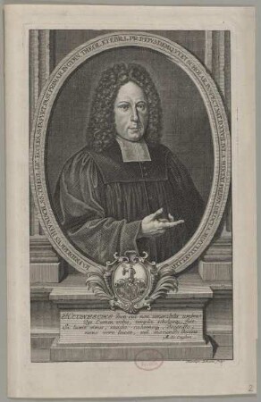 Bildnis des Io. Fridericvs Hevnisch