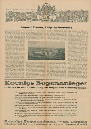August Fomm, Leipzig-Reudnitz