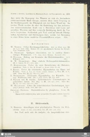 27. Elektrostatik