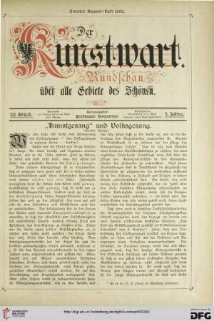 "Kunstgesang" und Volksgesang, [2]
