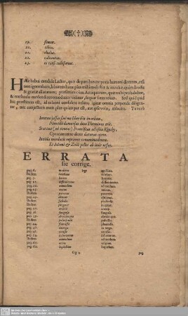 Errata sic corrige