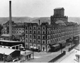 Freital- Deuben. Egermühle 1926, Rückansicht, aus: Die Egermühle 1876-1926