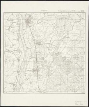 Meßtischblatt 3238 : Sandau, 1937 : Sandau. - Hrsg. 1882, einz. Nachtr. 1932. - 1:25000. - [Berlin]: Reichsamt für Landesaufnahme, 1937. - 1 Kt.