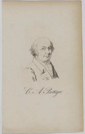 Bildnis des C. A. Böttiger