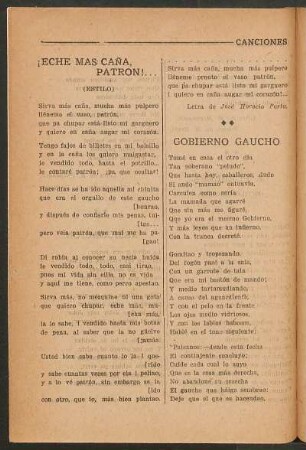 Gobierno gaucho