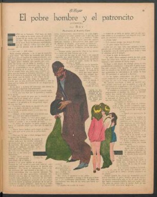 El hombre pobre y el patroncito : (Cuento)