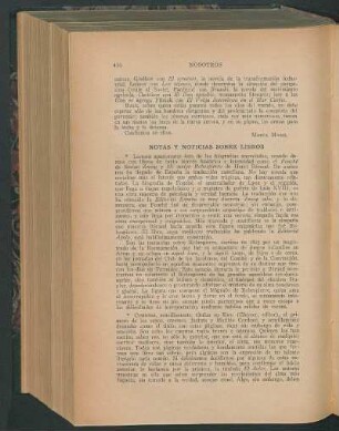 Notas y noticias sobre libros