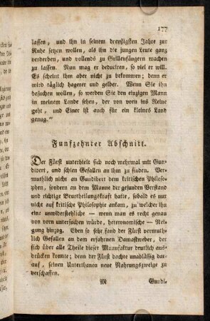 177-183, Fünfzehnter Abschnitt.
