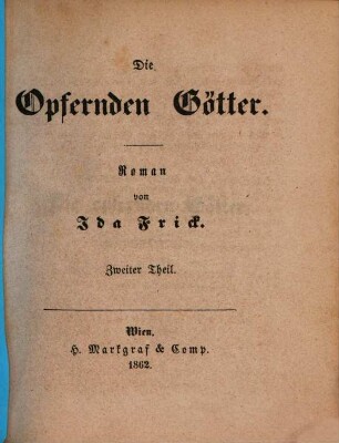 Die Opfernden Götter : Roman, 2