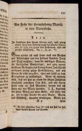 195-203, 23. Am Feste der Heimsuchung Mariae