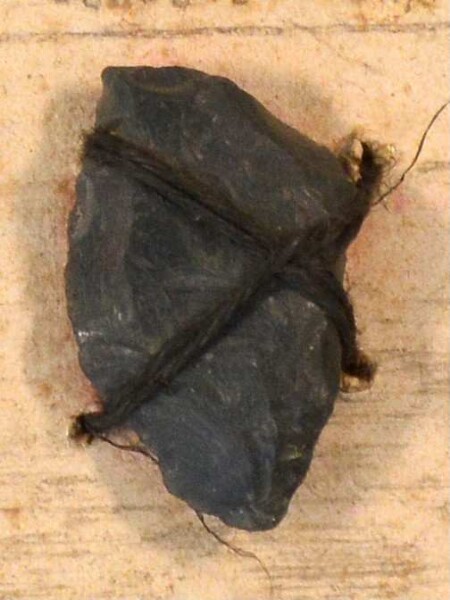 Stone arrowhead