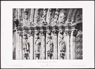 Freiberger Dom: Ansicht, Detail (aus: Moderne Neubauten, 4.Jg., 1898ff, hrsg. W. Kick)