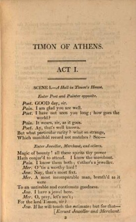Shakspeare's Timon of Athens